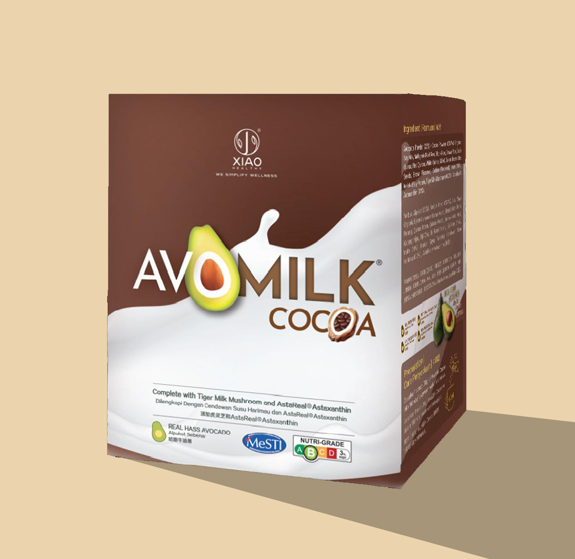 AvoMilk Cocoa - Box (15 x 30gm)